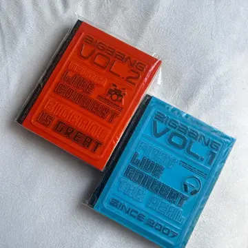 BIGBANG VOL.1 & VOL.2 DVD 세트