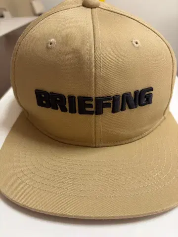BRIEFING 베이지 캡