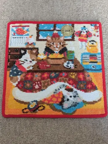 페이러 러브리바이페이러 손수건 마타리 코타츠 고양이 미사용 새상품