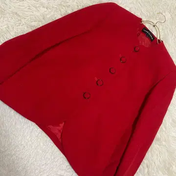 LAPINE BLANCHE 숏코트 레드 9호 오샤레 화려함