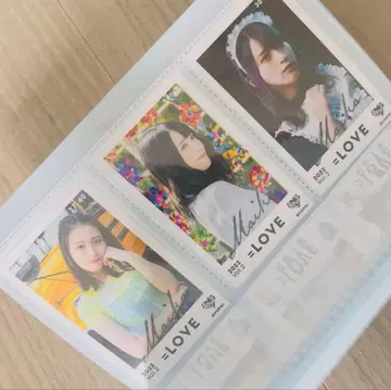 = LOVE 사사키 마이카 미니 포토 카드 이코러브