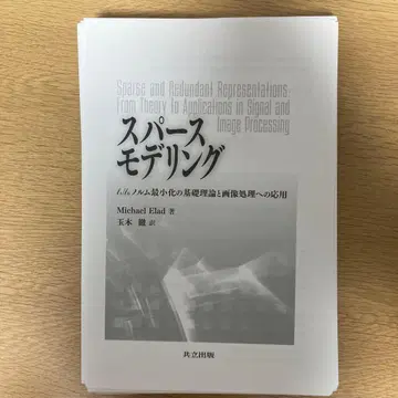 분할된 스파스 모델링 - Michael Elad 저