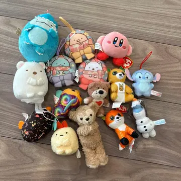 봉제 인형 세트 다채로운 캐릭터 묶음 판매