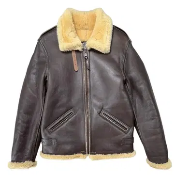 정가 18.4만 아비렉스 리얼 무스탕 플라이트 자켓 38