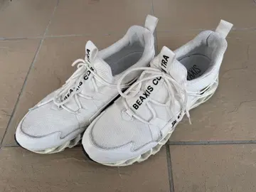 BEANS CONTRA 화이트 스니커즈