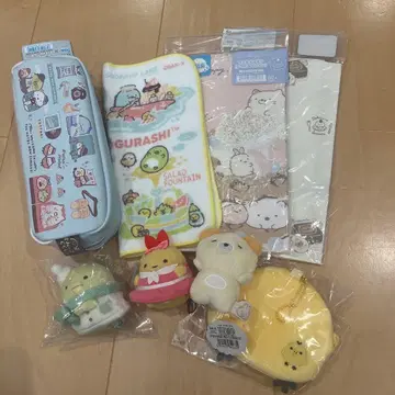 스미코구라시 등 봉제 인형 행주 등 8세트