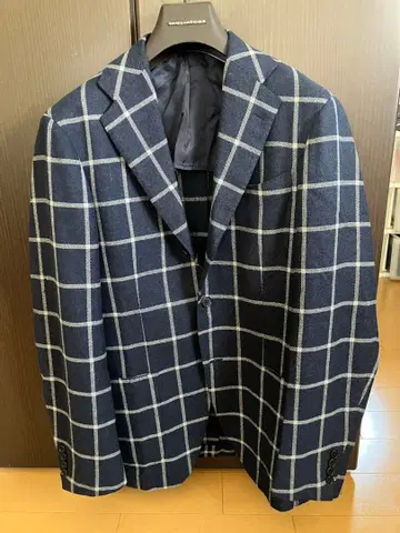 BEAMS F/윈도페인 체크 자켓