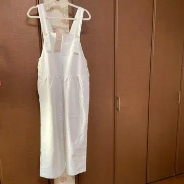 새상품 사만사 모스모스 SM2 릴렉스 귀여운 면 린넨 오버롤 살로펫