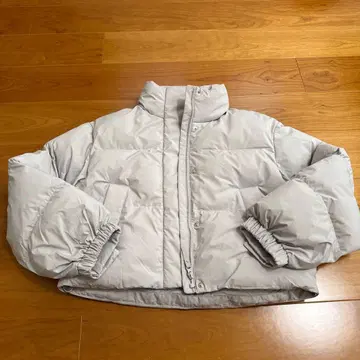 무신사 스탠다드 다운 자켓 라이트 그레이 xs