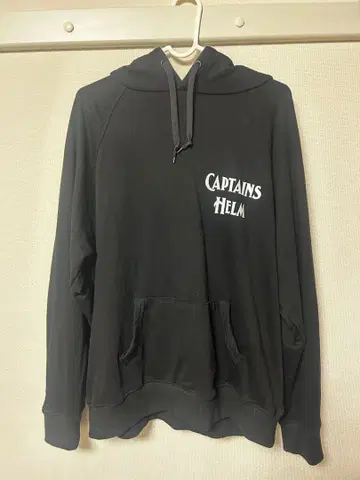 CAPTAINS HELM 블랙 후드티 L 사이즈