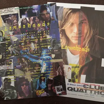 Lemonheads 레몬헤즈 내한 공연 전단지 2종