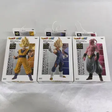 드래곤볼 Z 조립식 하이퀄리티 DX 피규어 VOL.2.5 전 3종 세트