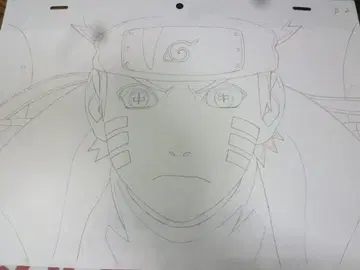 나루토 B2 직필 등 레이아웃/원화/수정/동영상 나루토 NARUTO