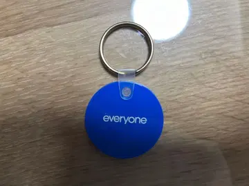 everyone 에브리원 러버 키링 파랑 새상품