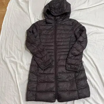 UNIQLO 후드 부착 다운 자켓 아우터 충전솜 더블 지퍼