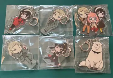 SPYFAMILY 아크릴 키링 세트