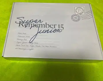 SUPER JUNIOR 15주년 기념 사진집 Remember15