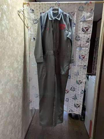 USJ Jaws 오버롤 그레이 남녀 공용