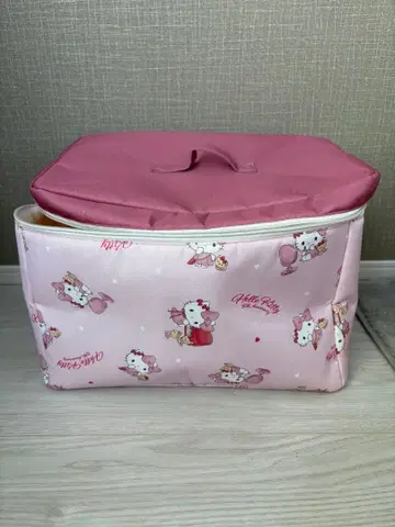 헬로키티 수납 박스 핑크