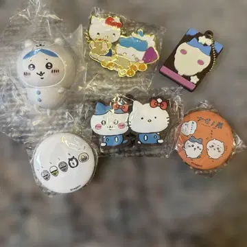 치이카와 하치와레 피규어 핀즈 키링 세트