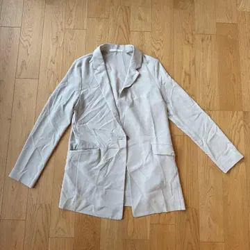 라이트 그레이 테일러드 자켓 S