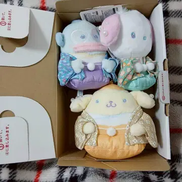 새상품 유메후와 오모테나시 체인 포차코 한교동 폼폼푸딩