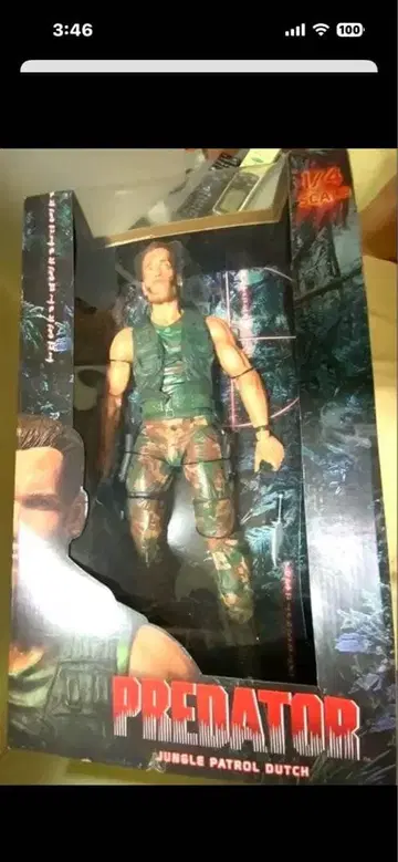 Predator Dutch 피규어