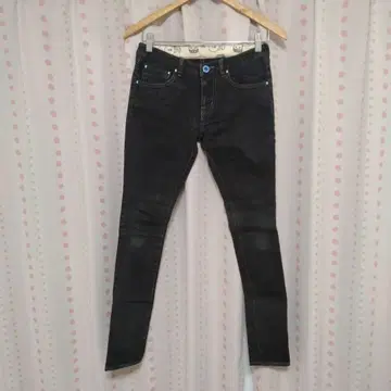 CUNE 큔 청바지 블랙 데님 피로피로 포함