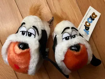드루피 droopy 당시 물품 키링 동전 지갑 세트 구제 의류 빈티지