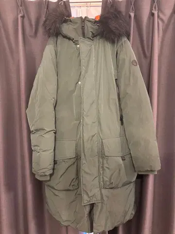 Armani Exchange 롱 다운 코트