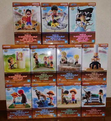 원피스 월드 컬렉터블 피규어 로그 스토리 11종 세트