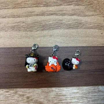 지역 한정 키티 지퍼 마스코트 효고 한정판 아코 마츠바게 간장 검은콩