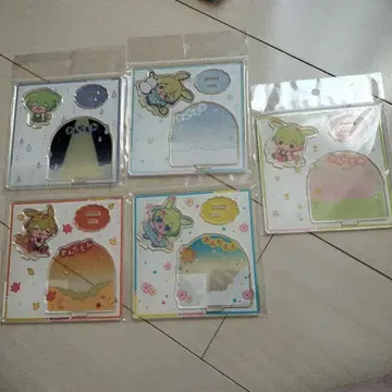 미개봉 새상품 즌다몬 아크릴 스탠드 봄 여름 가을 겨울 아크릴 스탠드