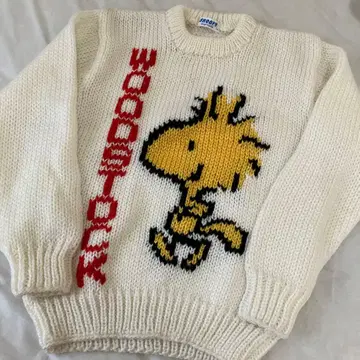SNOOPY 스누피 WOODSTOCK 우드스탁 니트 스웨터