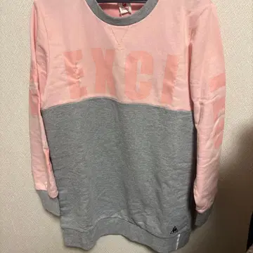 르꼬끄 로고 트레이닝복 M 사이즈 핑크/그레이