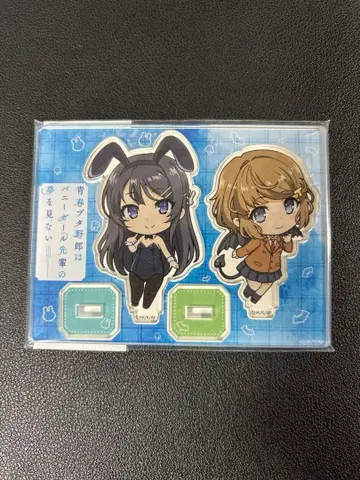 청춘 돼지 아크릴 캐릭터 스탠드 사쿠라지마 마이 코가 토모에