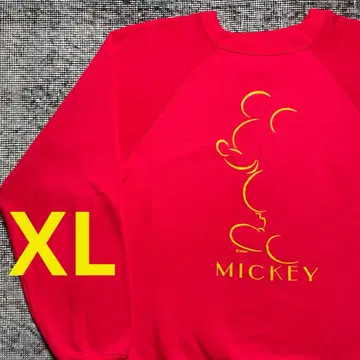 빈티지 디즈니 90's USA제 미키 구제 의류 맨투맨 XL