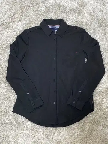 TOMMY HILFIGER 블랙 셔츠 긴팔