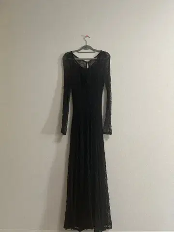 [ SNIDEL ] 프론트 개더 레이스 드레스