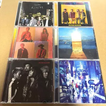 SUPER BEAVER CD 6장 세트 초회 한정판