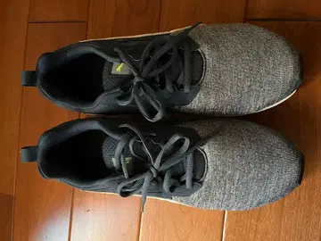 PUMA 스포츠 스니커즈 그레이 블랙