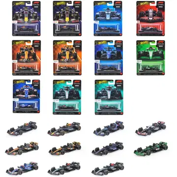 [ 초레어 미개봉 새상품 ] 핫휠 레이스 모듬 F1 11대 세트