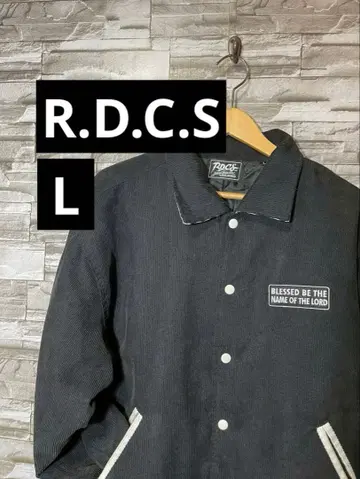 R.D.C.S 블루종 바이커샵 점퍼 L