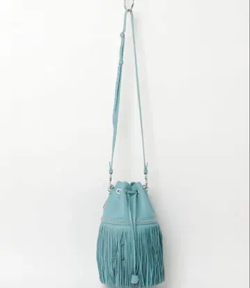 J&M DAVIDSON 프린지 숄더백 블루