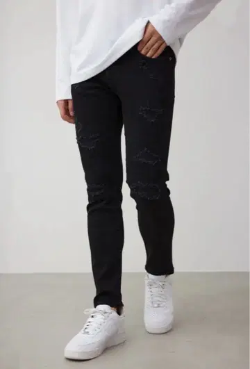 [인기품] AZUL DENIM 리페어 스키니