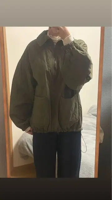 [니코앤드] 퀼팅 자켓