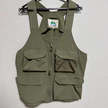 CITY CREEK 낚시용 조끼 L 올리브 그린