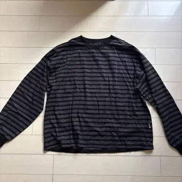 meltum 스트라이프 긴팔 셔츠