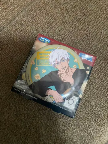 SEGA 럭키 쿠지 Fun! Fun! Fun! 고죠 사토루 G상 캔뱃지