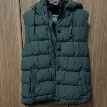 Scotch & soda 스코치앤소다 다크 그린 다운 베스트